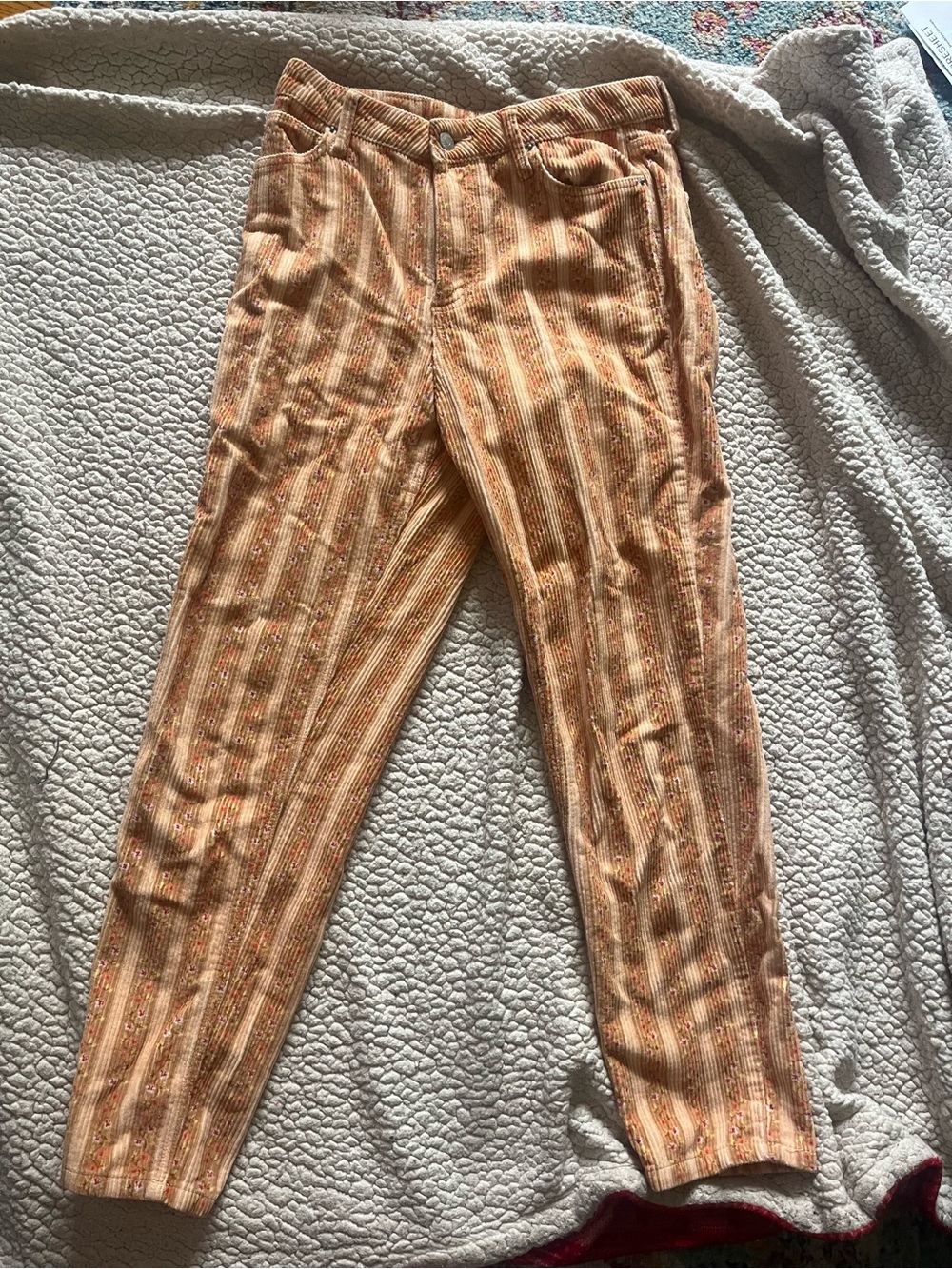 BDG Floral Corduroy Pants